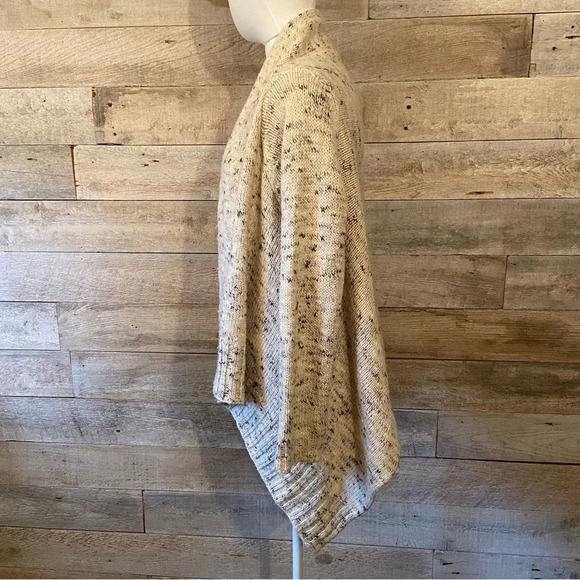 H&M women’s oatmeal coloured open cardigan  sweater in size‎ medium - Picture 2 of 8